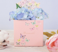 Коробки для мини букетов Мечтай, 12 * 20 * 10 см